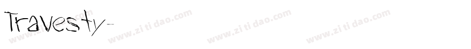 Travesty字体转换