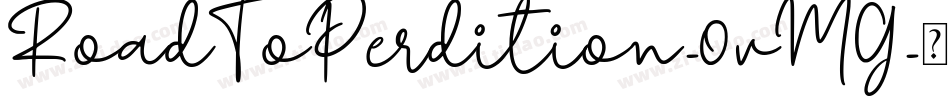 RoadToPerdition-0vMG字体转换