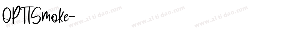 OPTISmoke字体转换