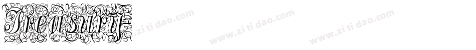 Treasury字体转换