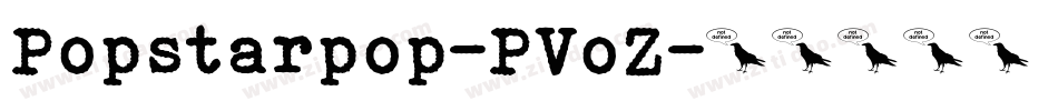 Popstarpop-PVoZ字体转换