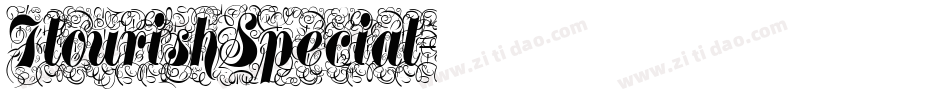 FlourishSpecial字体转换