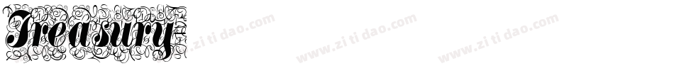 Treasury字体转换