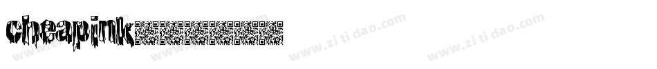cheapink字体转换