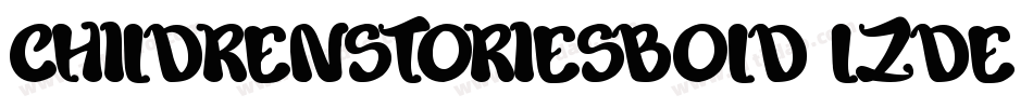 ChildrenStoriesBold-LzDE字体转换