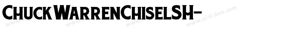 ChuckWarrenChiselSH字体转换