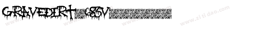 GraveDirt-683v字体转换