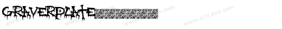 Graverplate字体转换