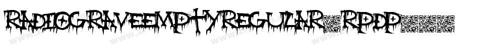RadioGraveEmptyRegular-rPDp字体转换