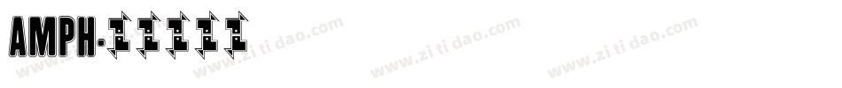 AMPH字体转换
