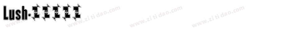 Lush字体转换