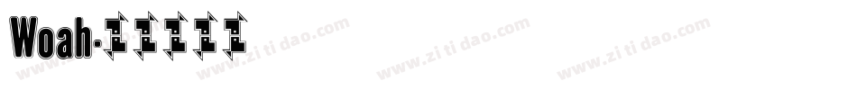 Woah字体转换