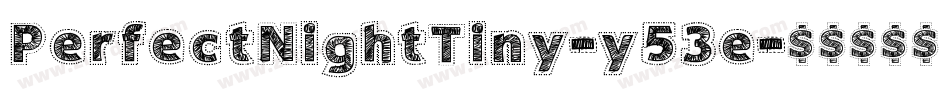 PerfectNightTiny-y53e字体转换