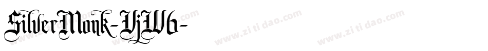SilverMonk-VjW6字体转换