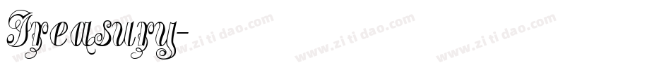 Treasury字体转换