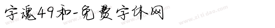 字魂49和字体转换
