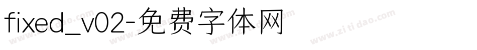 fixed_v02字体转换