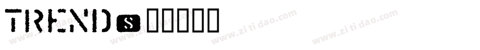 Trend字体转换