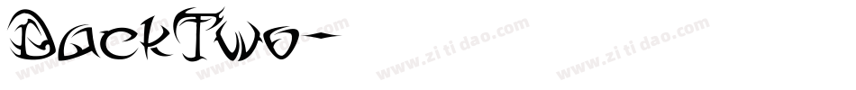 DackTwo字体转换