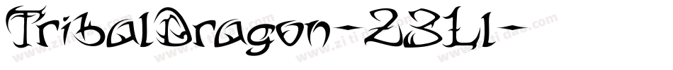 TribalDragon-23Ll字体转换