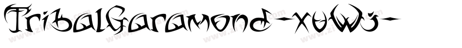 TribalGaramond-xvWj字体转换