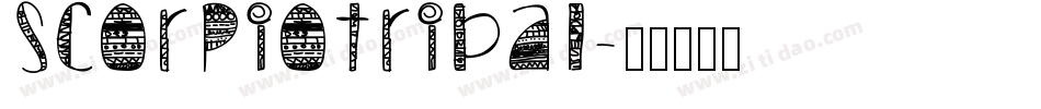 ScorpioTribal字体转换