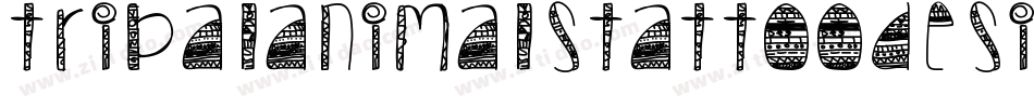 TribalAnimalsTattooDesigns-qyJ6字体转换