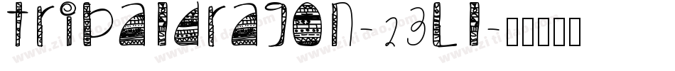 TribalDragon-23Ll字体转换
