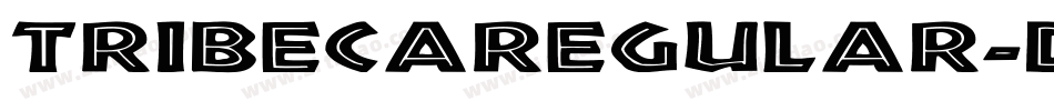 TribecaRegular-d9P6字体转换