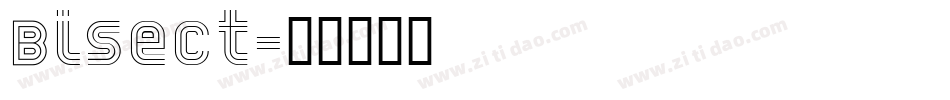 Bisect字体转换