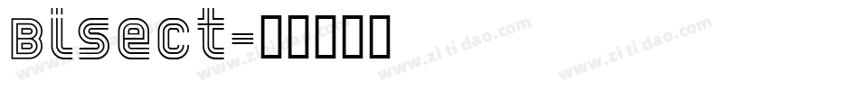 Bisect字体转换