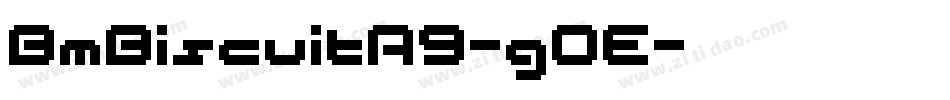 BmBiscuitA9-gOE字体转换