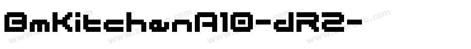 BmKitchenA10-dRZ字体转换