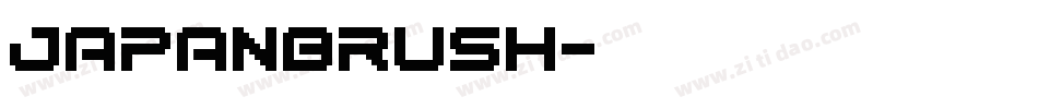 JAPANBRUSH字体转换