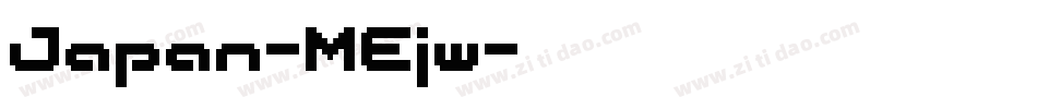 Japan-MEjw字体转换
