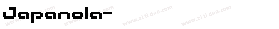 Japanola字体转换