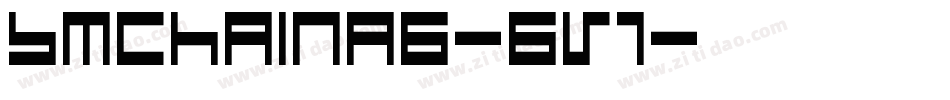 BmChainA6-6V1字体转换