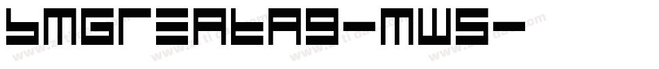 BmGreatA9-mw5字体转换