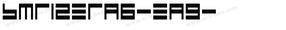 BmRizerA6-EA9字体转换