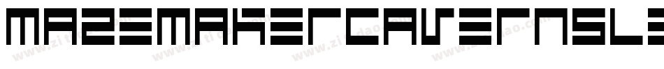 MazeMakerCavernsLevel2F-z0dD字体转换