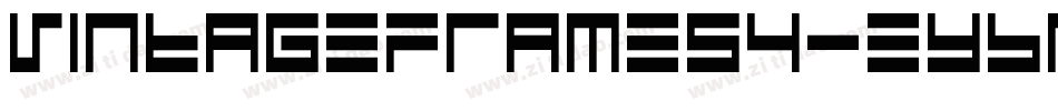 VintageFrames4-eyBm字体转换