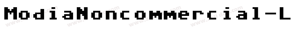 ModiaNoncommercial-LD64字体转换