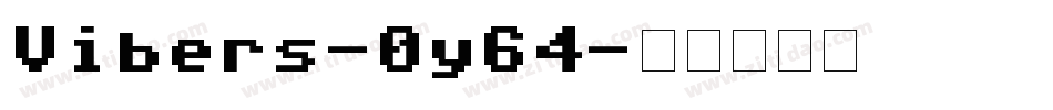 Vibers-0y64字体转换