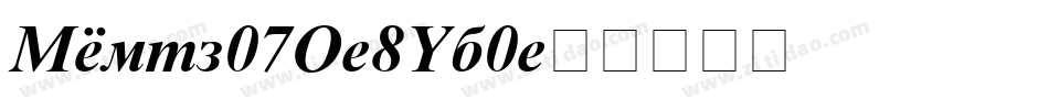 Bcbmp07K-8Od0字体转换