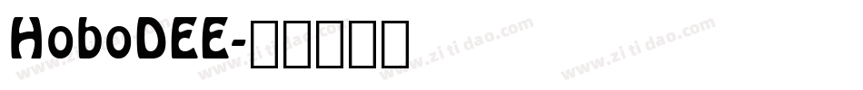 HoboDEE字体转换
