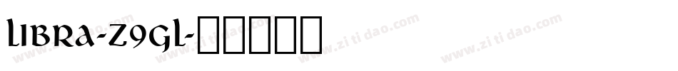 Libra-z9gL字体转换