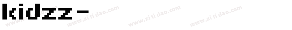 kidzz字体转换