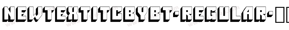 NewtextITCbyBT-Regular字体转换