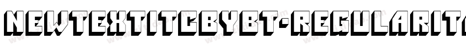 NewtextITCbyBT-RegularItalic字体转换