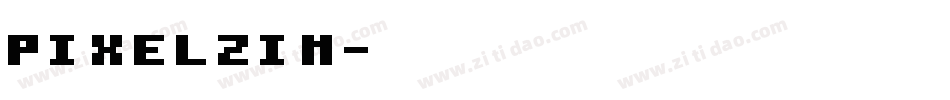 Pixelzim字体转换